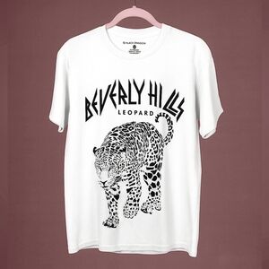 Sparrow White and Pink Cotton T-Shirt